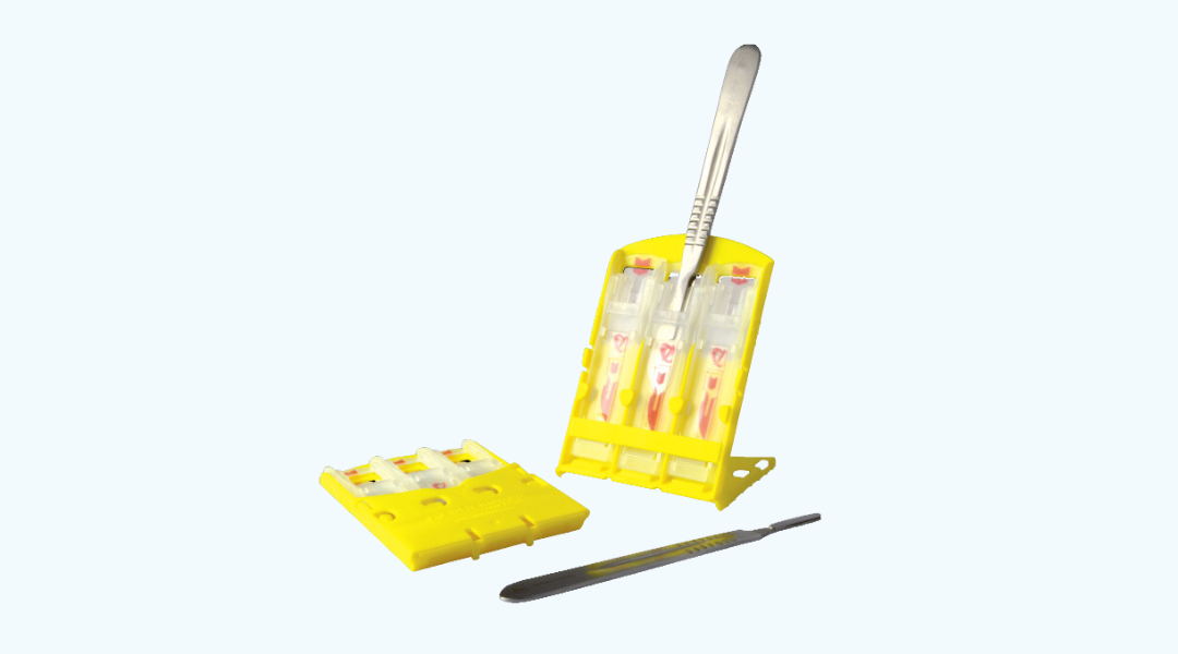奎斯邁 卡式三合一手術刀片安全移除器<p>BladeCASSETTE 3in1 Blade Remover