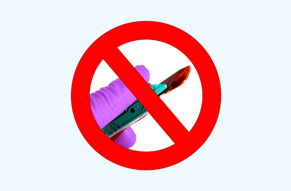 外科醫生對安全手術刀說“不”